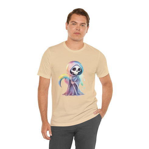 Cute Colorful Reaper - Short Sleeve Tee